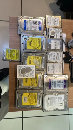 HD Interno 500GB Samsung/Toshiba/WD/Seagate
