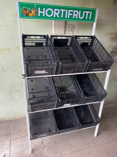 Expositor de frutas e verduras 