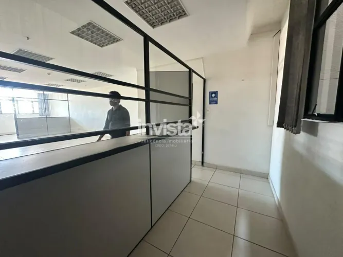 Sala Comercial para Aluguel no Centro de Santos com 65 m²