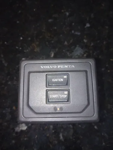 Painel de ignição Volvo Penta E-Key para motor único com função Start/Stop