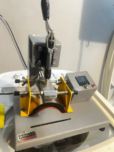 Prensa térmica para transfer laser