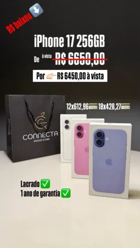 Iphone 17 queima de estoque 