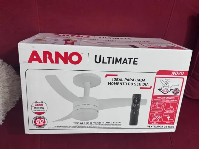 Ventilador de Teto Arno Ultimate Bivolt Branco VX13