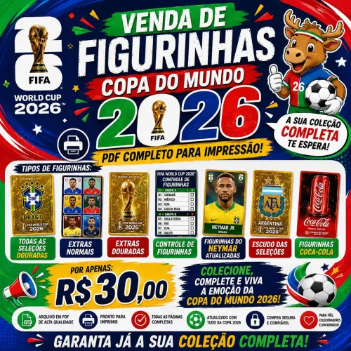 Figurinhas copa do mundo 2026
