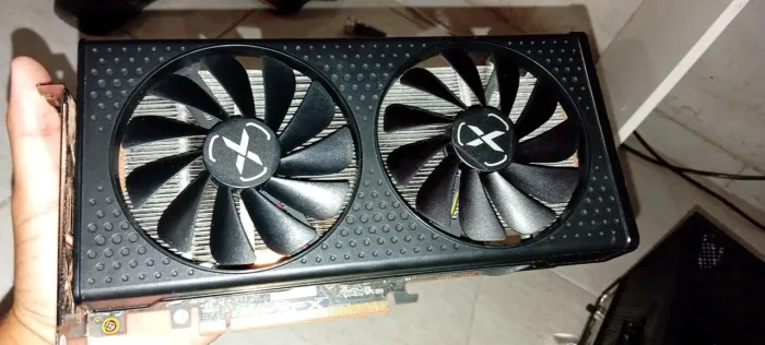 Placa de vídeo RX 6600 com defeito