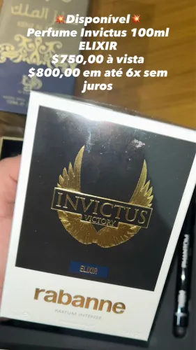 Perfume invictus elixir