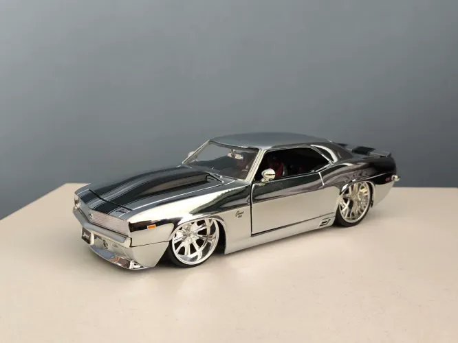 Camaro 69 Chrome Jada Toys