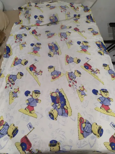 DOAÇÃO lençol infantil SEM ELÁSTICO tam.solteiro