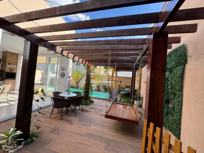 Casa Alto Padrão 3/4, Sendo 2 Suítes, 240 M² - 505 Sul (Arse 52) - Palmas/To