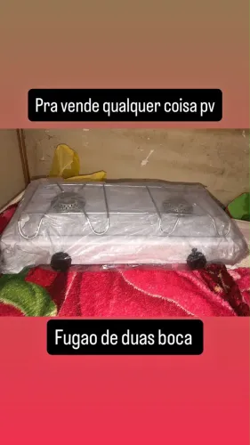 Fogão de duas boca 