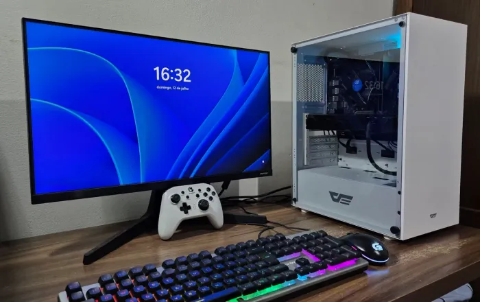 PC GAMER INTEL I3 9100F RX 570 RAM 8GB SSD 128GB