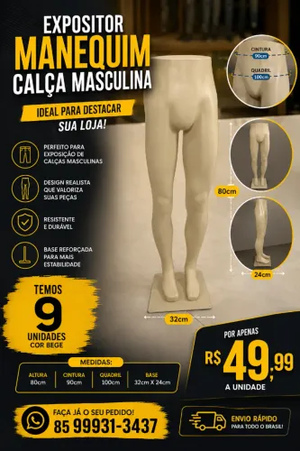Expositor pra calça masculina