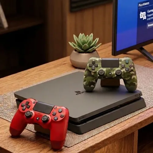 PS4 1TB (2 Controles + 4 Jogos)