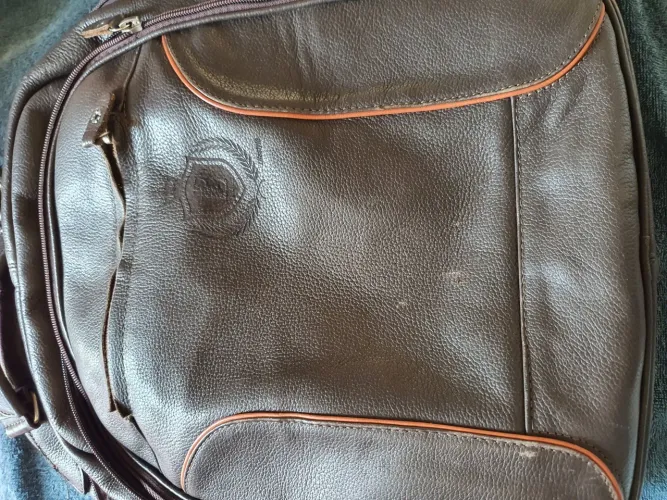 Mochila de couro original 