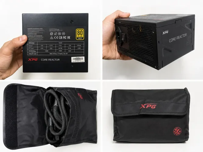 Fonte XPG Core Reactor 750W 80 Plus Gold 