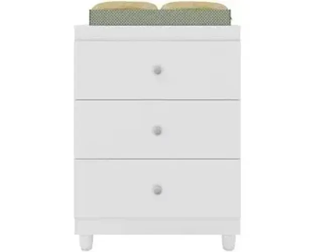 Cômoda infantil Guti Branco flex 