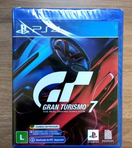 troco jogo mídia física gran turismo 7 ps4 ps5 lacrado