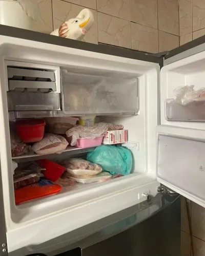 Geladeira inox Consul Frost Free