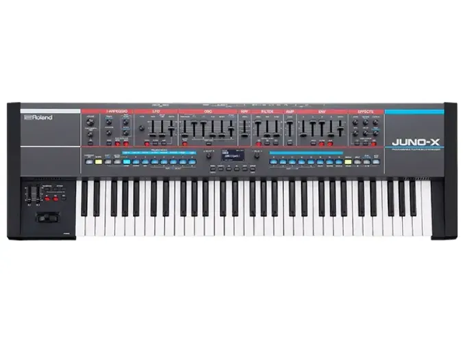 Teclado Sintetizador Roland JUNO-X juno x com 61 Teclas