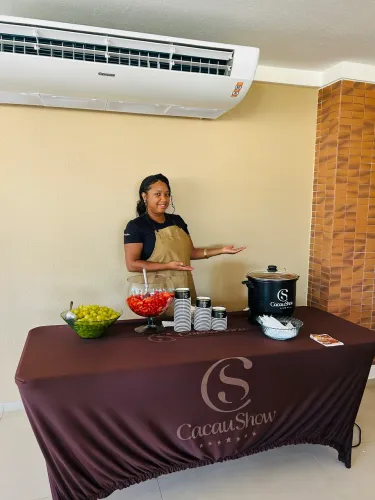 Fondue da cacau show na sua festa 
