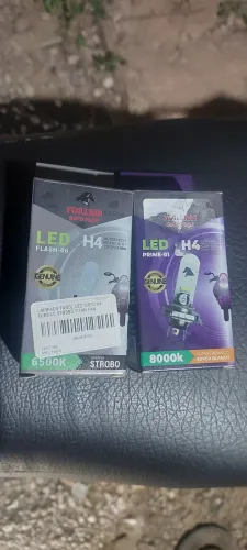 2 LÂMPADAS led h4 motos