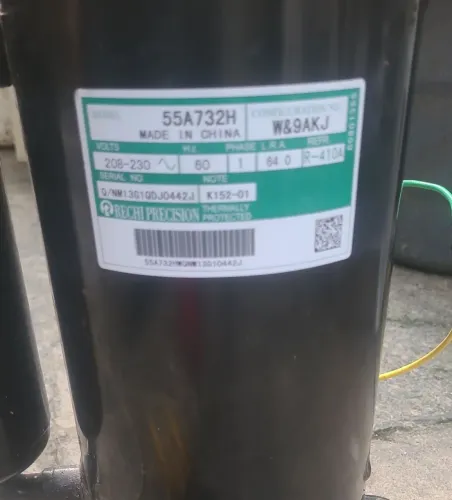 COMPRESSOR 24000 BTUS SEMI NOVO R410A TESTO NA HORA
