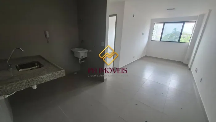 Quarto e Sala para locação no Edifício Lounge Residence - 37m²
