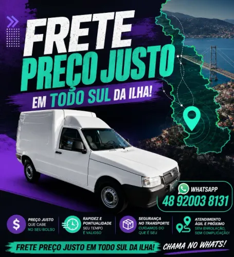 Frete fiorino preço justo
