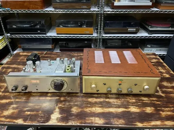 Amplificador Integrado Valvulado 99c&Tuner Lt-110 Scott - Receiver Marantz jbl Som Vintage