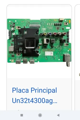Placa principal da Samsung 32un t430