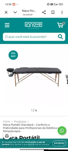 Maca para massagem 