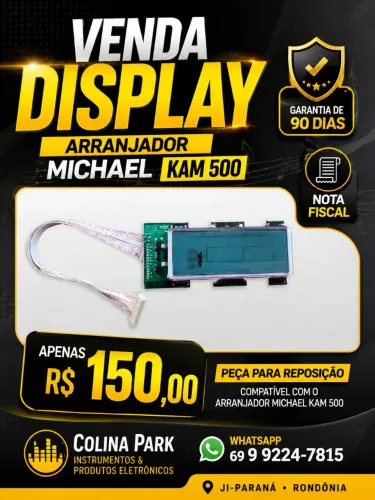Display Teclado Michael Kam 500