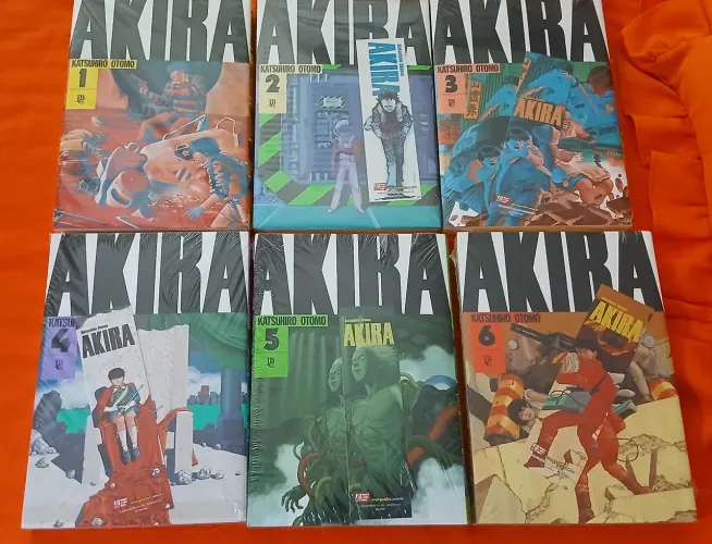 Mangá Akira, 1 ao 6, Completo.