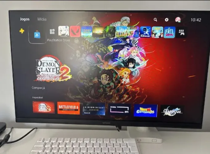 Monitor Gamer Samsung 24" FHD,100 Hz, HDMI, VGA,Preto, S3