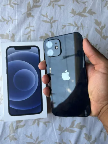 iPhone 12 com caixa e nota