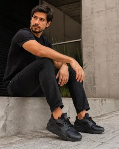 Nike Air Huarache Original EUA Preto - Tam. BR44 (Forma 43)