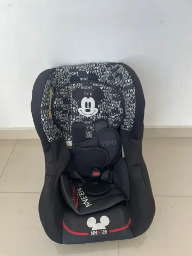 Cadeira Auto Trio Mickey Mouse Typo Grupo 0/1/2 Até 25kg Cor Preto