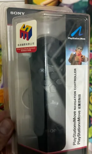 PlayStation Move Navigation Controller Original Sony para PS3, novo e lacrado.