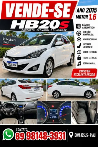 Hyundai HB20S C.style/c.plus1.6 Flex 16V Aut. 4P 2015
