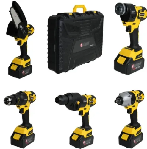 KIT MULTIFERRAMENTAS 5 EM 1 A BATERIA 48V