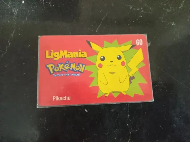 Cartão Telefônico Pokémon (PIKACHU)