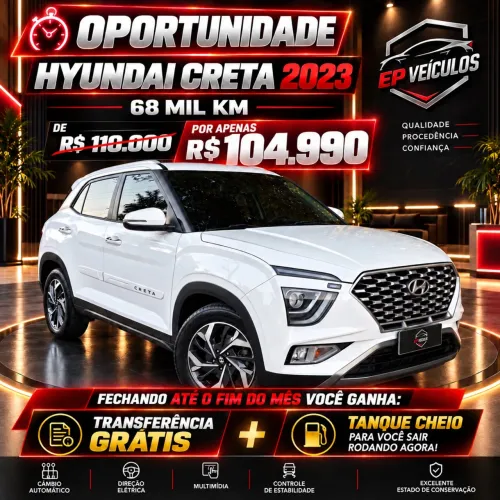 Hyundai Creta Limited 1.0 TB 12V Flex AUT 2023