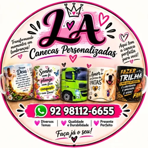 Canecas e Garrafas Personalizadas