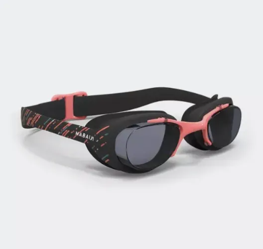 ÓCULOS DE NATAÇÃO ADULTO PRETO E ROSA - DECATHLON