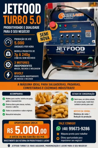 Máquina de salgados