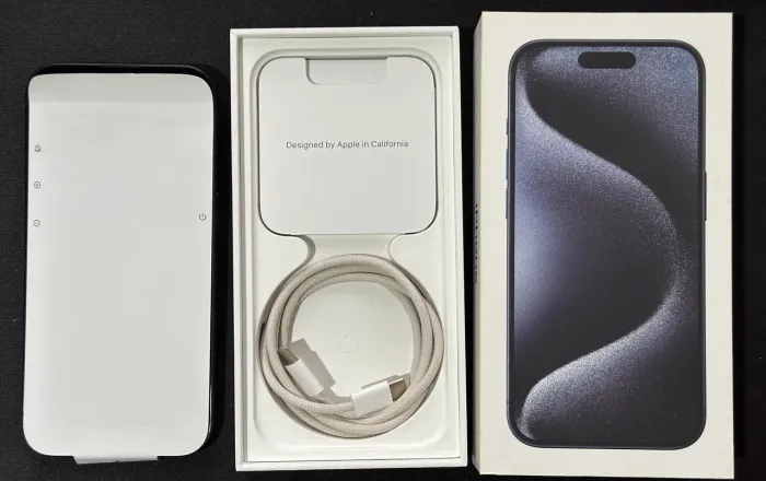 iPhone 15 Pro Blue Titanium 128gb
