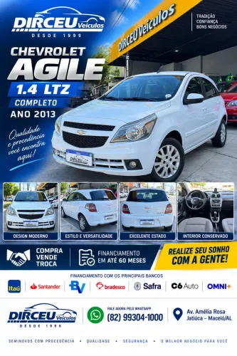 Chevrolet Agile LTZ 1.4 MPFI 8V Flexpower 5P 2013