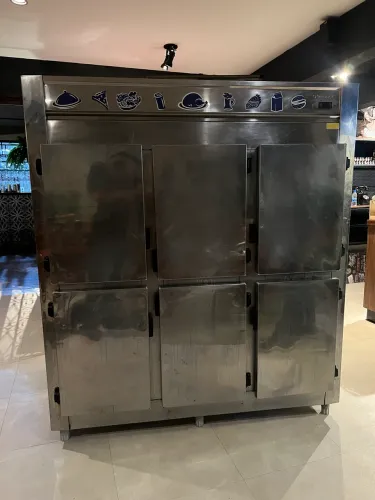Geladeira 6 portas inox