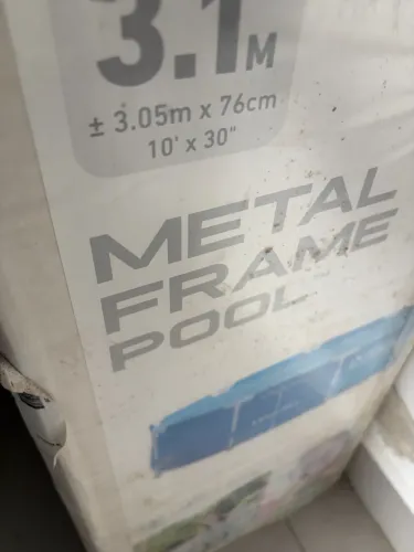 Piscina Estrutural Intex 4.485L - Metal