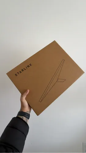 Antena Starlink - Lacrado sem uso